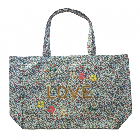 Kossiwa bag embroidered LOVE