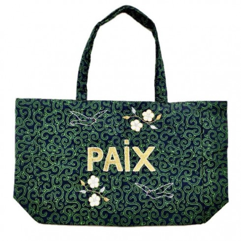 Kossiwa bag embroidered PAIX
